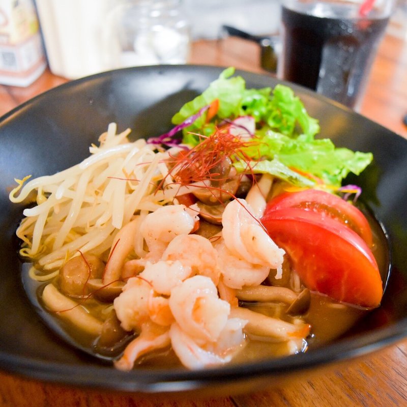 冷しトムヤムクン風パスタ(Cafe 1g)