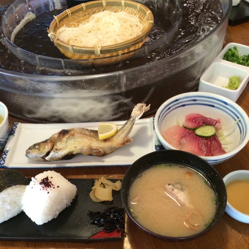 長寿定食(特上)(長寿庵 開門唐船峡店 （ちょうじゅあん）)