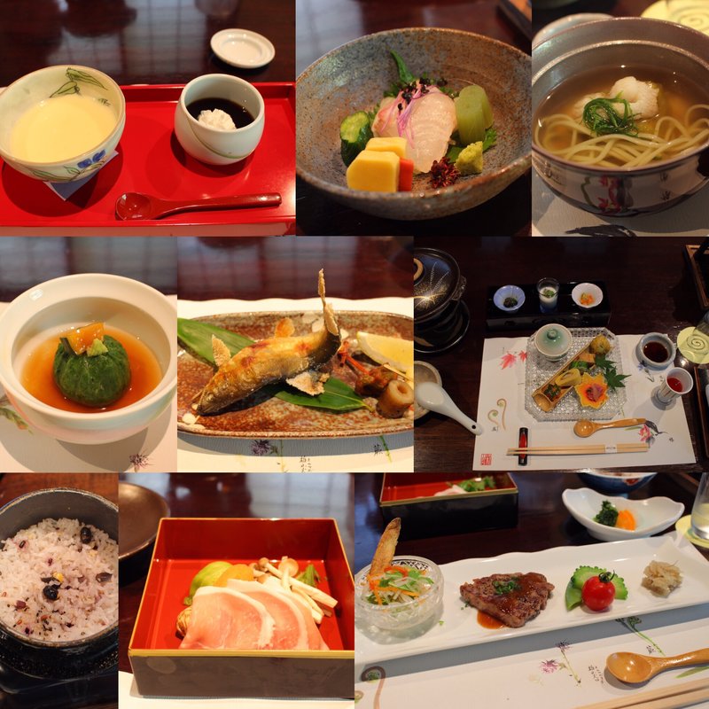 お昼のお料理(山みず木 )