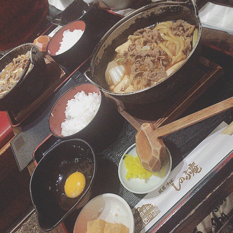 すきやきうどん(しのぶ庵 )