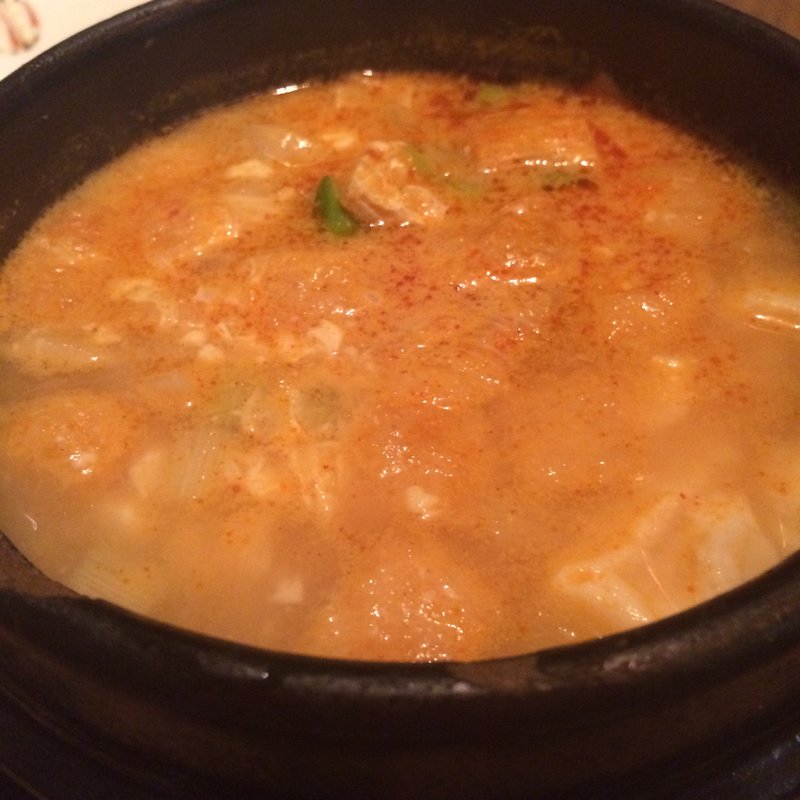 豚スンドゥブ(韓国料理店 コパン・コパン)