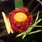 桜ユッケ