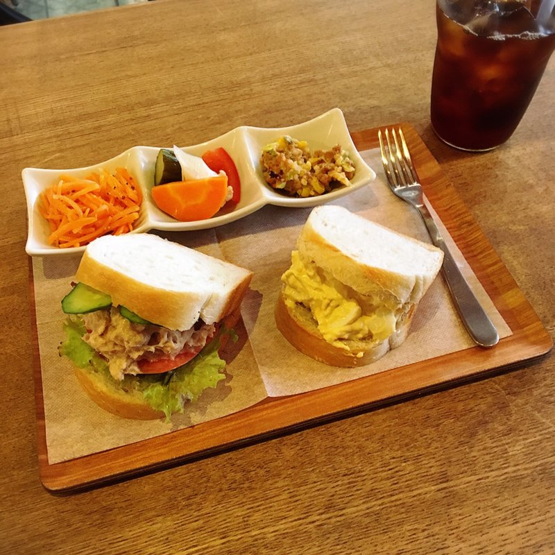 サンドウィッチセット(ecomo Bakery YOKOHAMA MOTOMACHI)