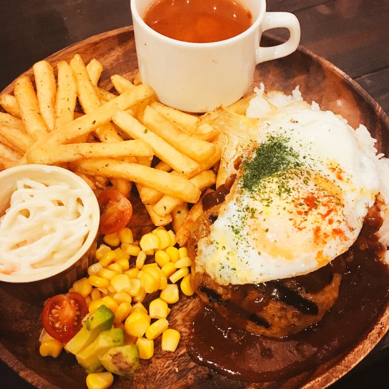 ロコモコプレート(RED NECK)