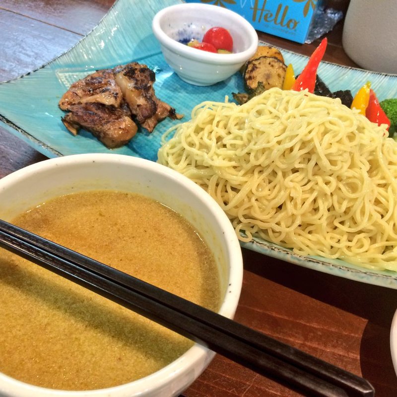 スパイシーカレーつけ麺(正月屋 （しょうがつや）)