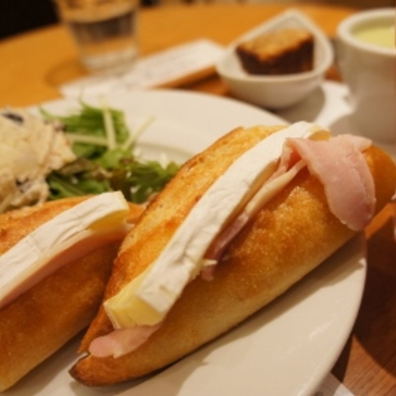 ランチセット(BOULANGERIE BURDIGALA 大阪店)