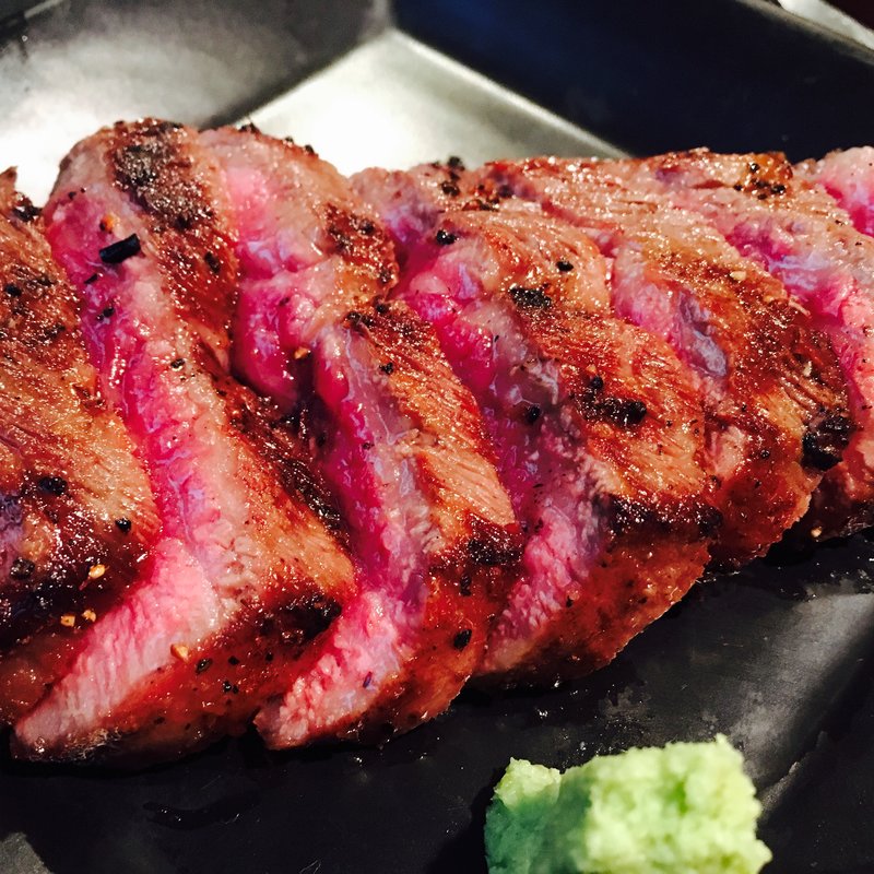 厚切りイチボ(焼肉 NOBU)