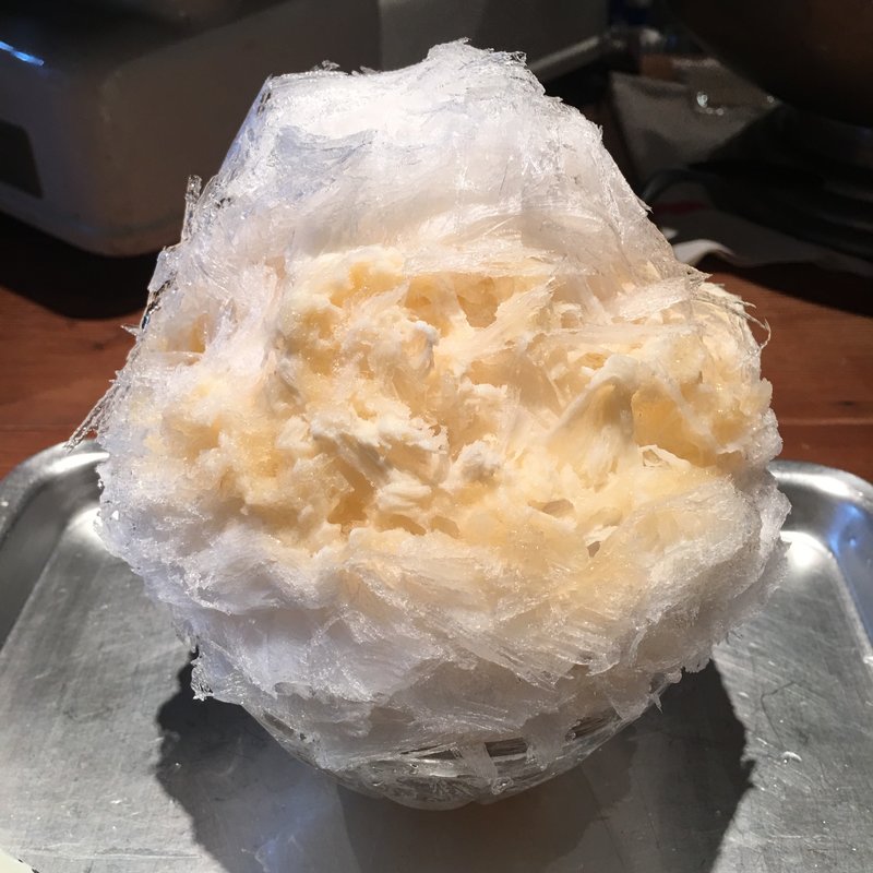 桃ミルクカキ氷(mimet（ミメ）)