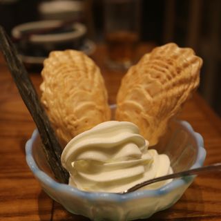 ソフトクリーム(牡蠣場 北海道厚岸)