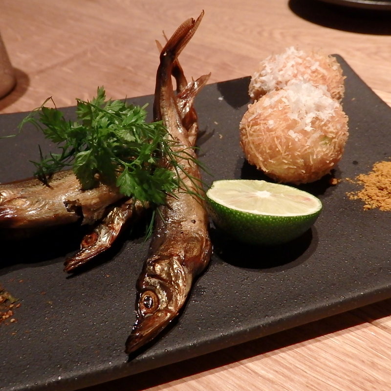 燻製ししゃものコンフィ(JB日本橋)