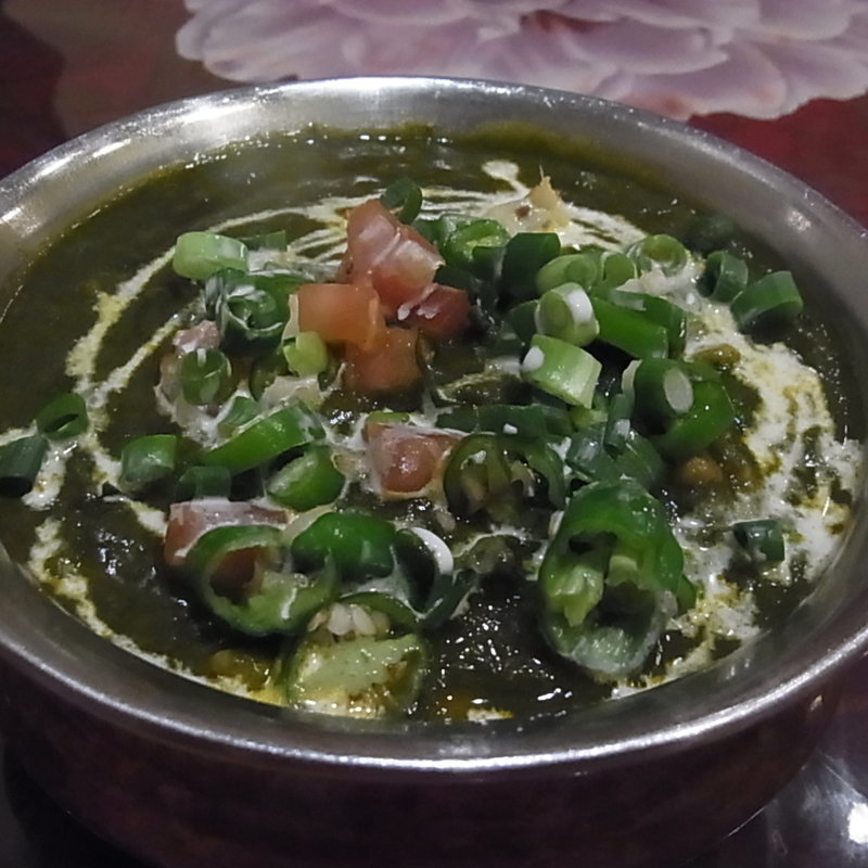 ほうれん草チキンバルタカレー(ビニタ 門前仲町店 （BINITA）)