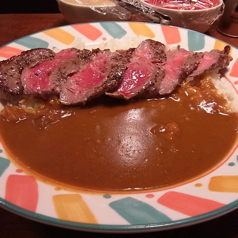 ステーキカレー