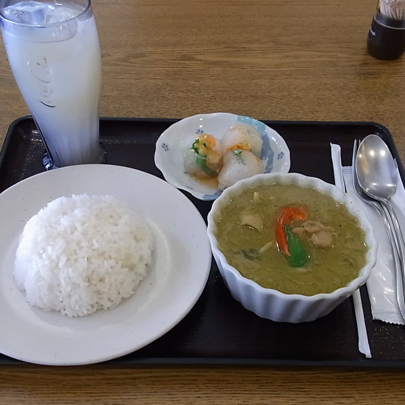 ゲーンキョウワーンセット(ブルーパパイヤ （BLUE PAPAYA）)