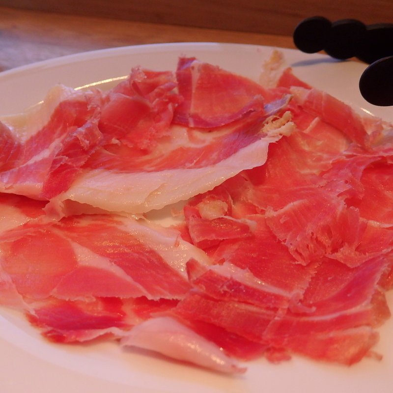 スペイン産生ハム(Château Mercian Tokyo Guest Bar)