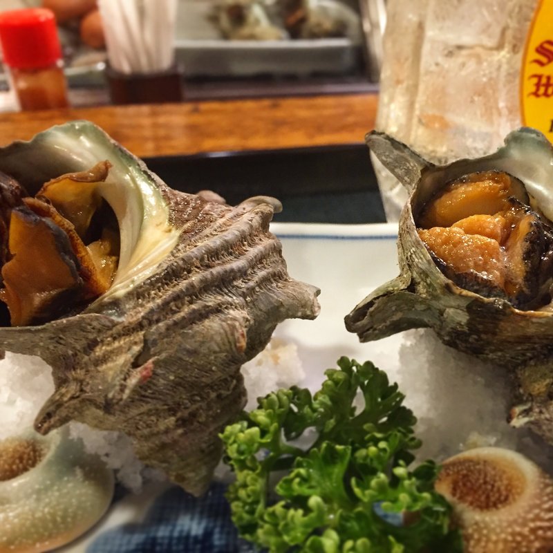 サザエのつぼ焼き(きうち)