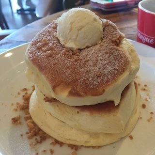 ホイップバターパンケーキ(ハワイアンカフェメレンゲ)
