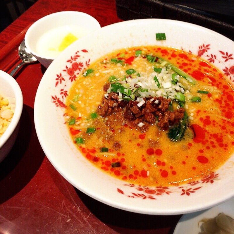 担々麺セット(赤坂璃宮 ２ビル店 （アカサカリキュウ）)