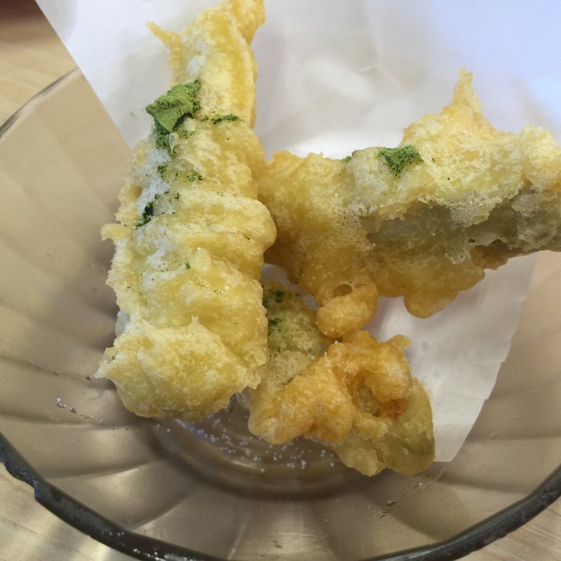 天然小鮎の天ぷら(スシロー 山科店 （【旧店名】あきんど）)