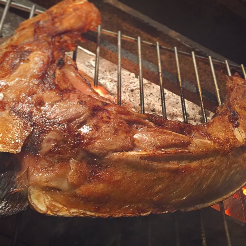 まぐろの大カマ焼き(十兵衛)