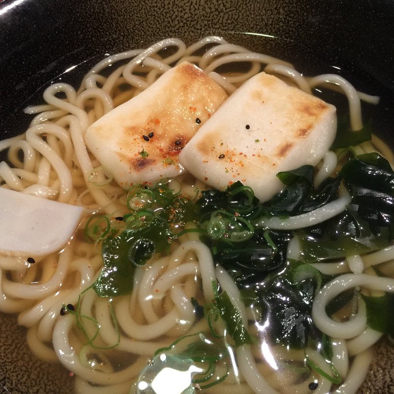 力餅うどん(茶房ひまわり イズミヤ洛北店 )