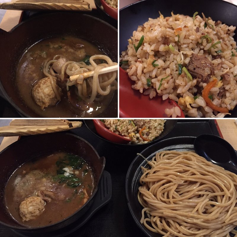 鶏豚魚介醤油つけ麺(麺屋 もり )
