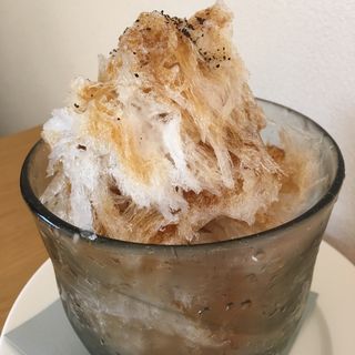 カフェオレかき氷(鹿の舟)
