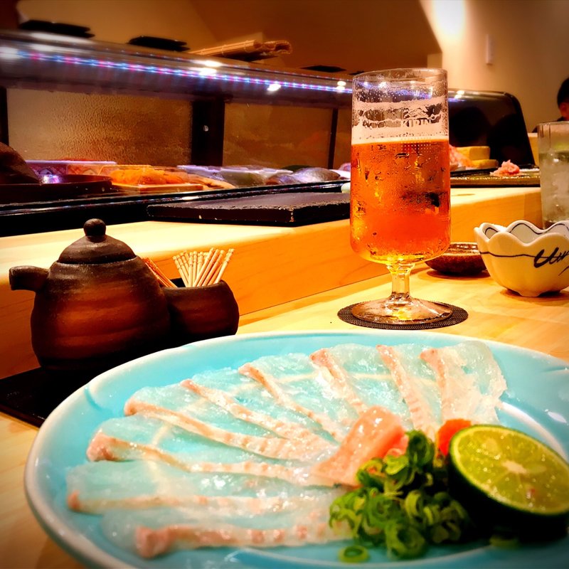 平目のうす造り・鳴門市鯛造り(いさみ )