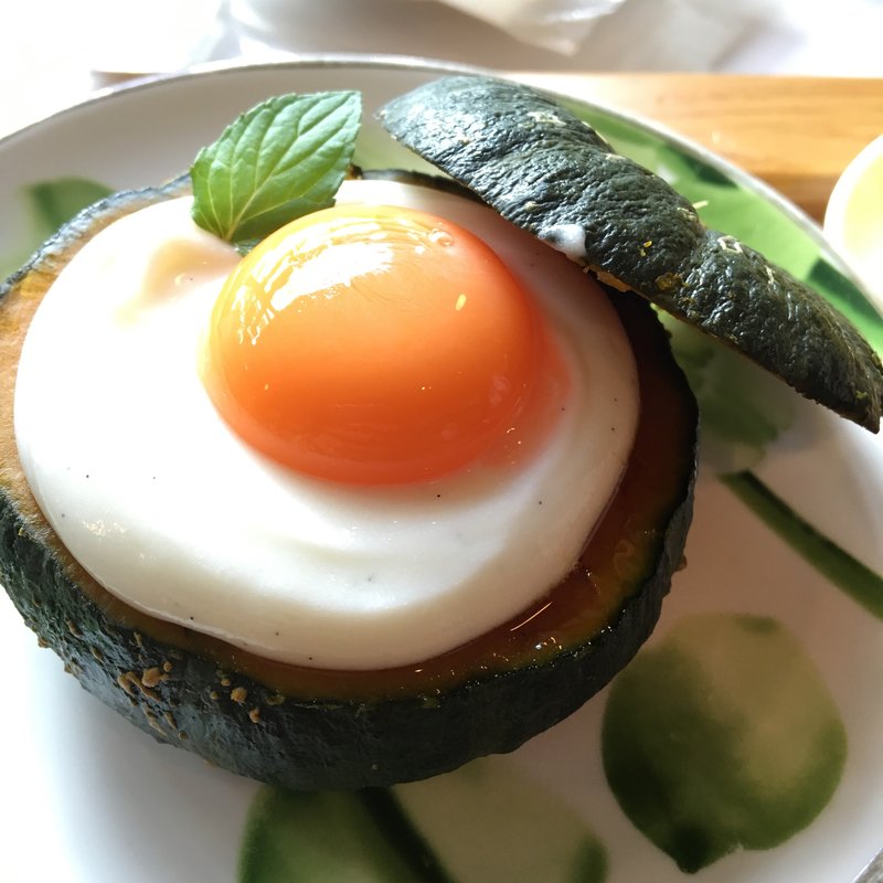 かぼちゃの生プリン(しょうゆ きゃふぇ)