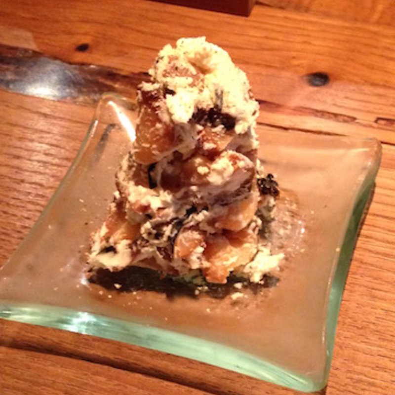 いぶりがっことマスカルポーネチーズ(にこみ屋六軒 )