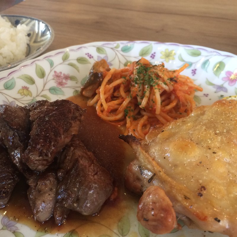 チキンレッグのローストと選べるコンボ(ビストロ食堂ChezNori （ビストロショクドウシェノリ）)