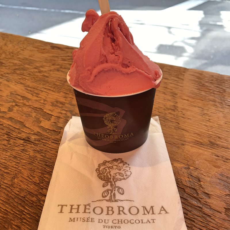 ペーシュ(桃)(ジェラテリアテオブロマ代々木公園店)