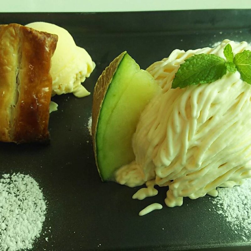 メロンのモンブラン(k620 （ケーロクニーマル）)