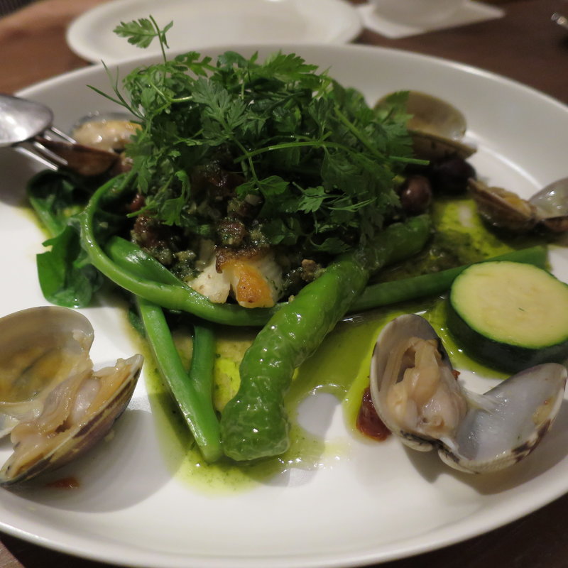 緑のアクアパッツァ(INTERSECT BY LEXUS TOKYO)