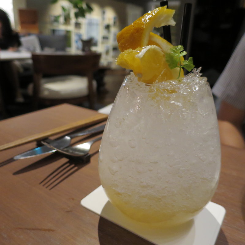 夏みかん山椒soda(INTERSECT BY LEXUS TOKYO)