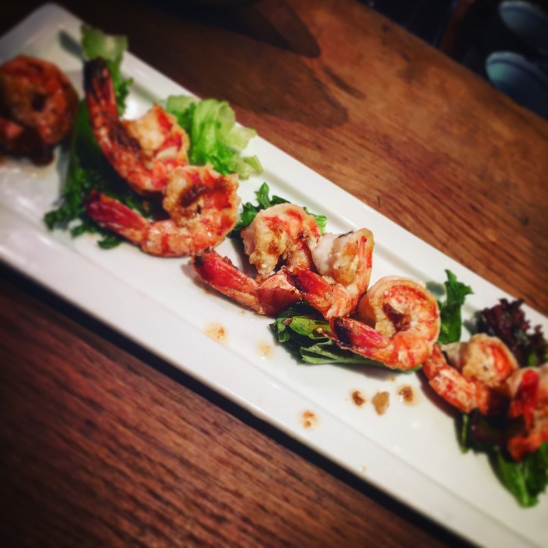 ガーリックシュリンプ(臥薪 鉃 茅ヶ崎店)