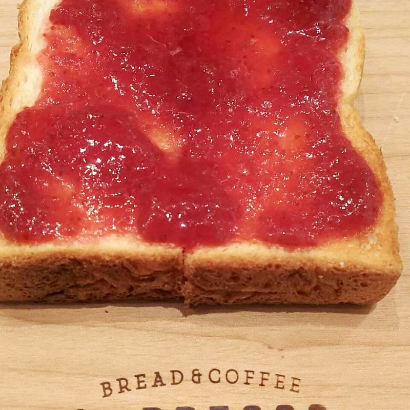 あまおういちごジャム(トースト)(レブレッソ(LeBRESSO)　グランフロント大阪店)