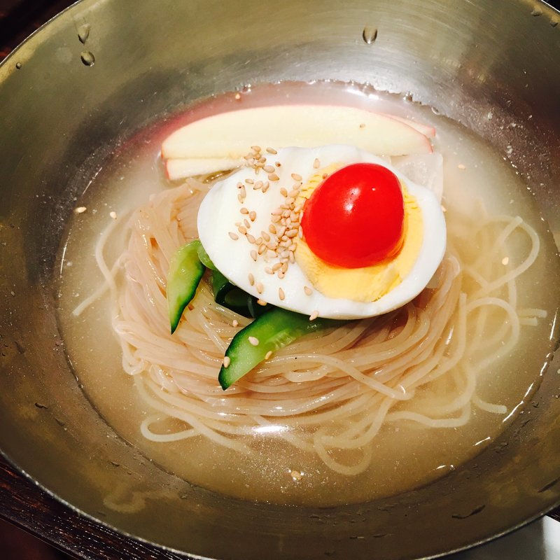 冷麺(チェゴヤ東急百貨店たまプラーザ店)