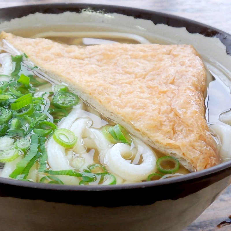 かけそのまま+お揚げ(池上製麺所 （いけがみせいめんしょ）)