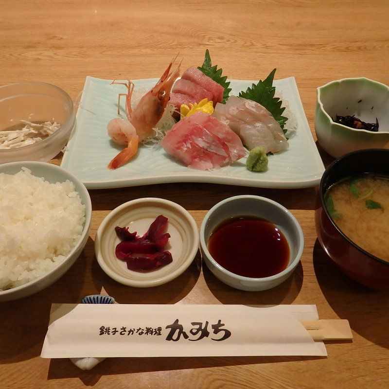 刺身定食(かみち )