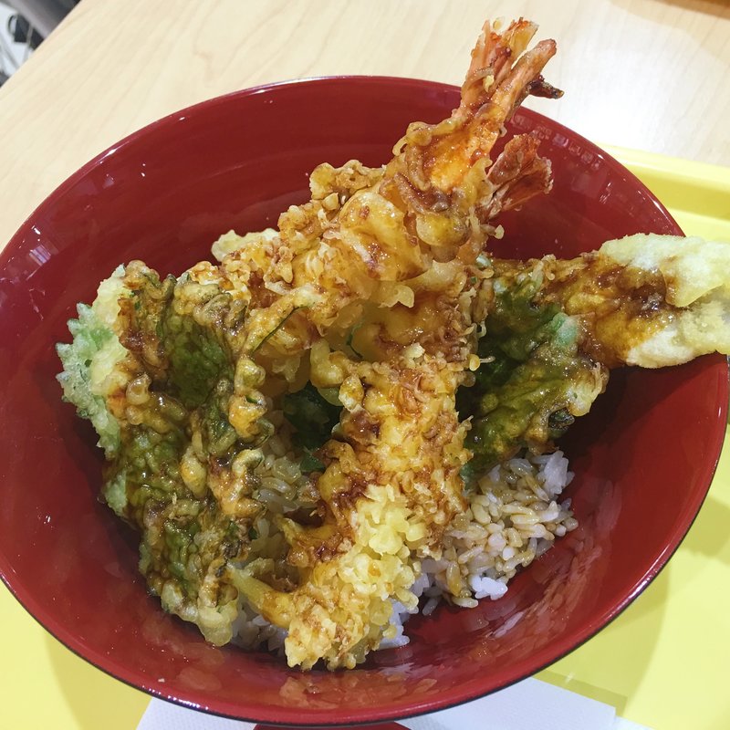 特上海老天丼(はな海鮮)