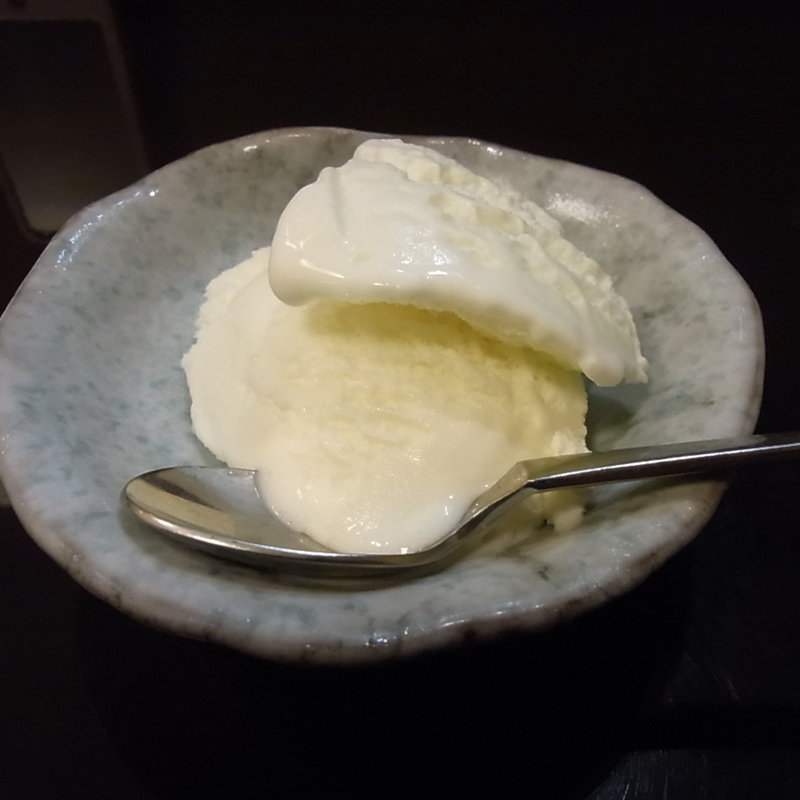 甘味（コース）(天ぷら つじ村)