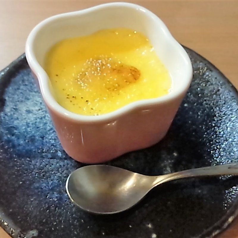 クリームブリュレ(魚食楽 山心)