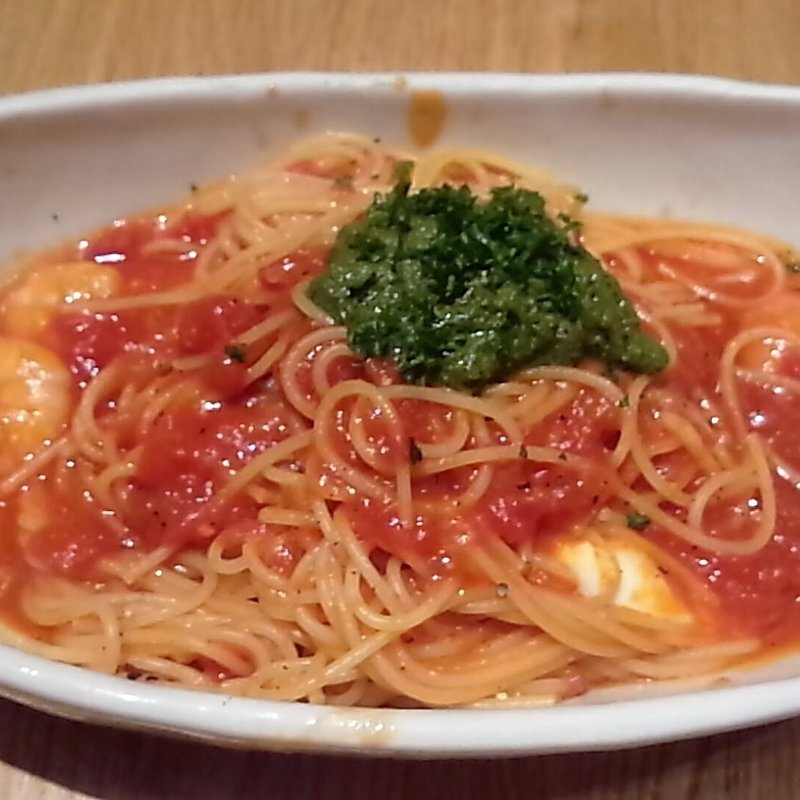 小海老とモッツァレラのハーブトマト(CAFE DIVERGE)