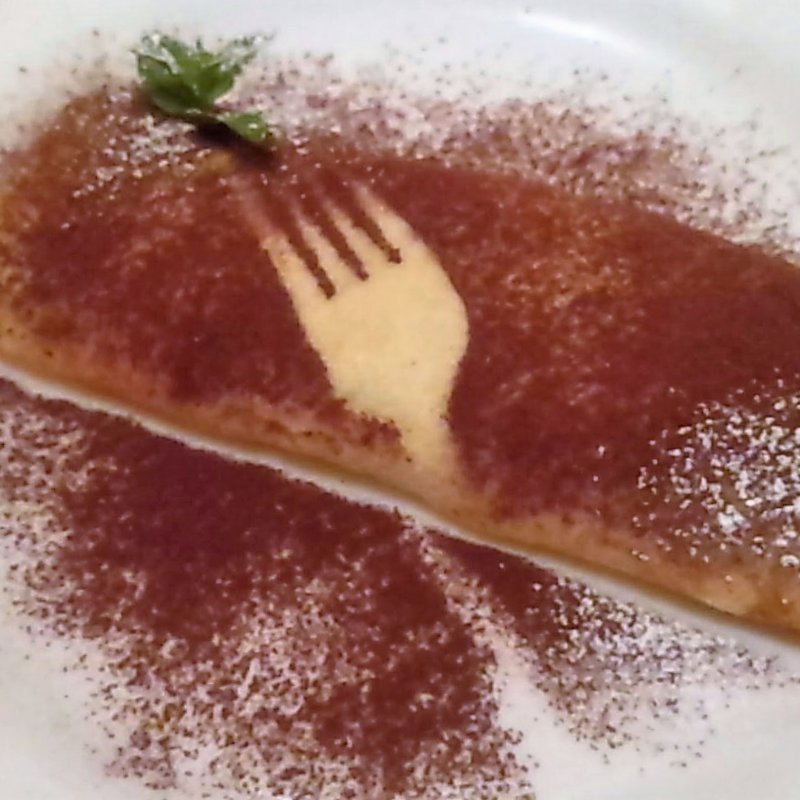 チョコバナナのクレープ(ぐれんびあーれ )