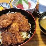 鶏かつ丼セット(銀釜 （ぎんがま）)