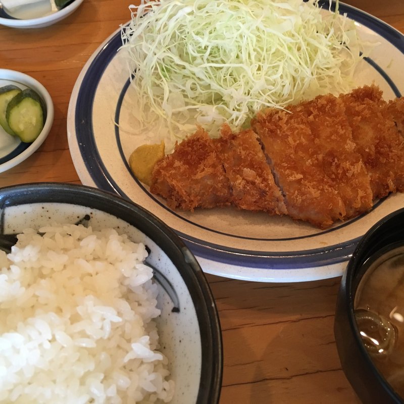 ロースカツランチ(とんかつ かめ一)