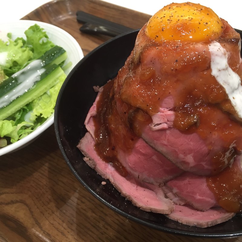 ローストビーフ丼(ローストビーフ星 発寒イオンモール店)