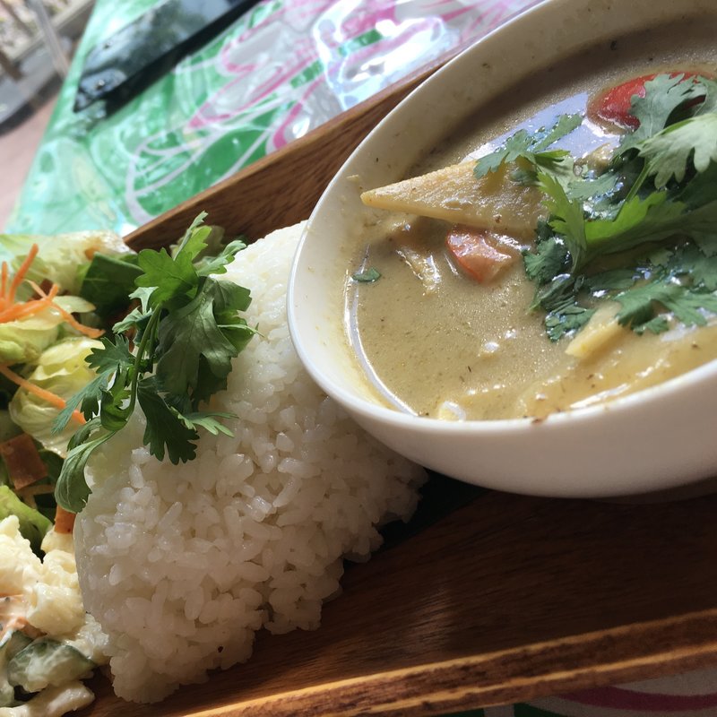 タイ風グリーンカレー(ハレノヘア)