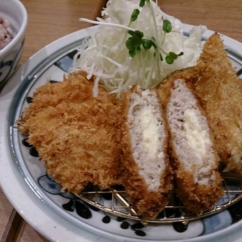 盛り合わせかつ定食(とんかつ浜勝)