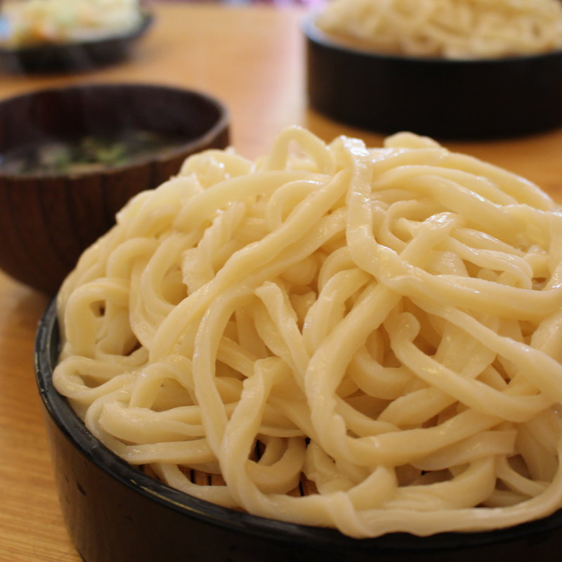 鶏塩つけ汁うどん(手打うどん 粉家)